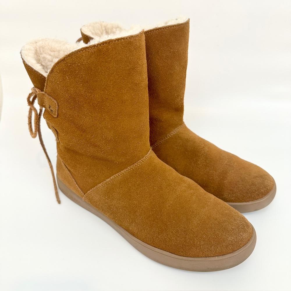Koolaburra by Ugg Shazi Boots Chestnut Women’s Size 9
